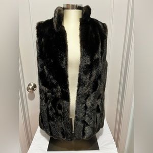 Vintage fur vest